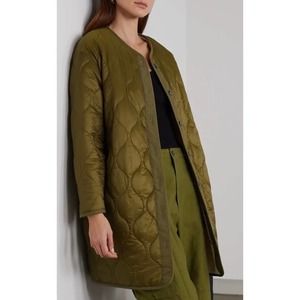 NWOT Mother Sherpa Cocoon Reversible Military Jacket XS